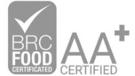 BRC Food AA+ Certified logo